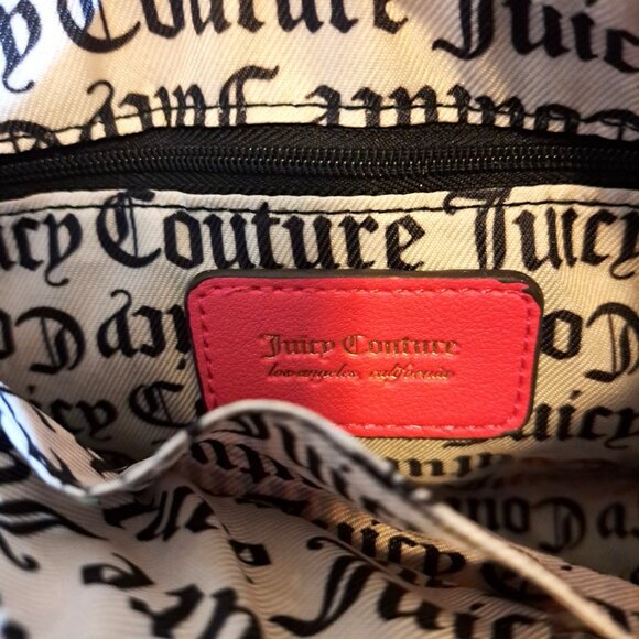 Juicy Couture Free Love Heritage Shoulder Bag Hot Pink NWT - Picture 11 of 12